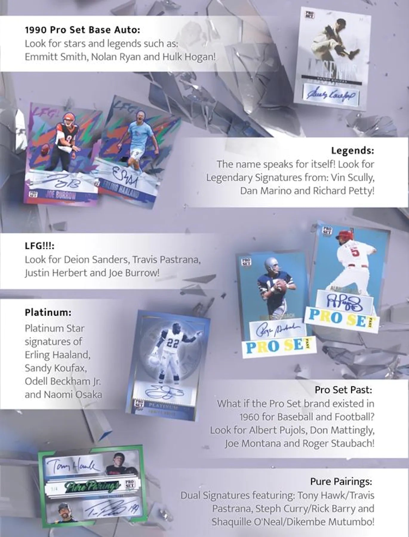 2023 Leaf Pro Set Pure Multisport Hobby Box - Columbia Hobby - Sports Card Boxes - Toploaders - Card Savers