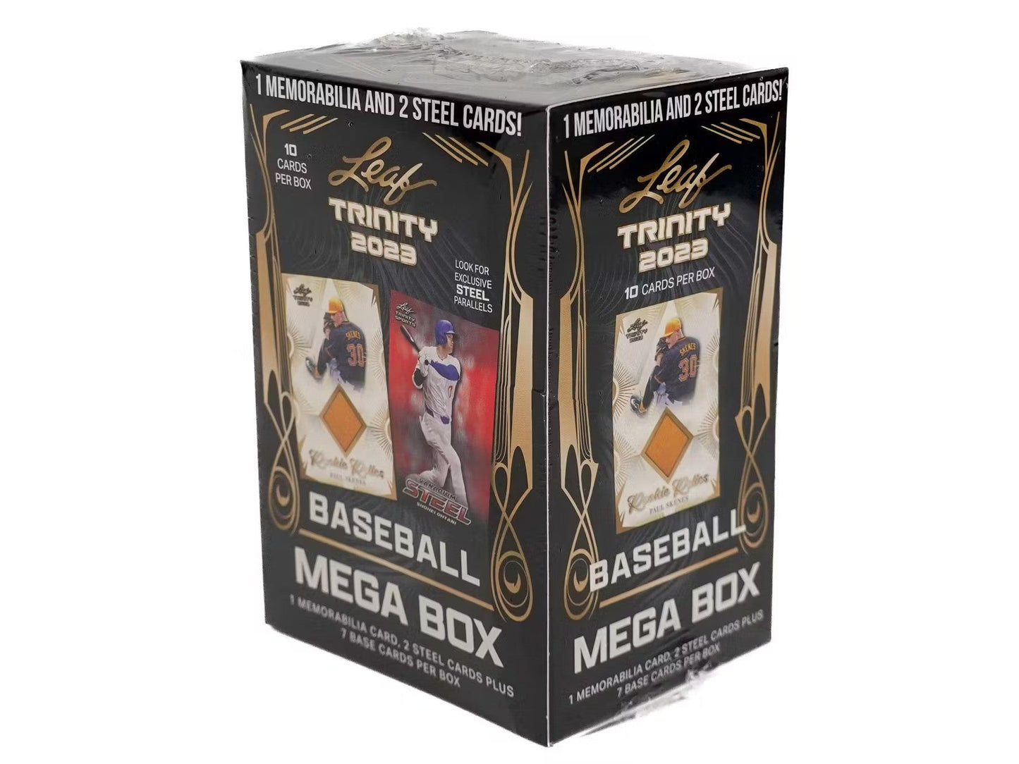 2023 Leaf Trinity Baseball Mega Box - Columbia Hobby - Sports Card Boxes - Toploaders - Card Savers