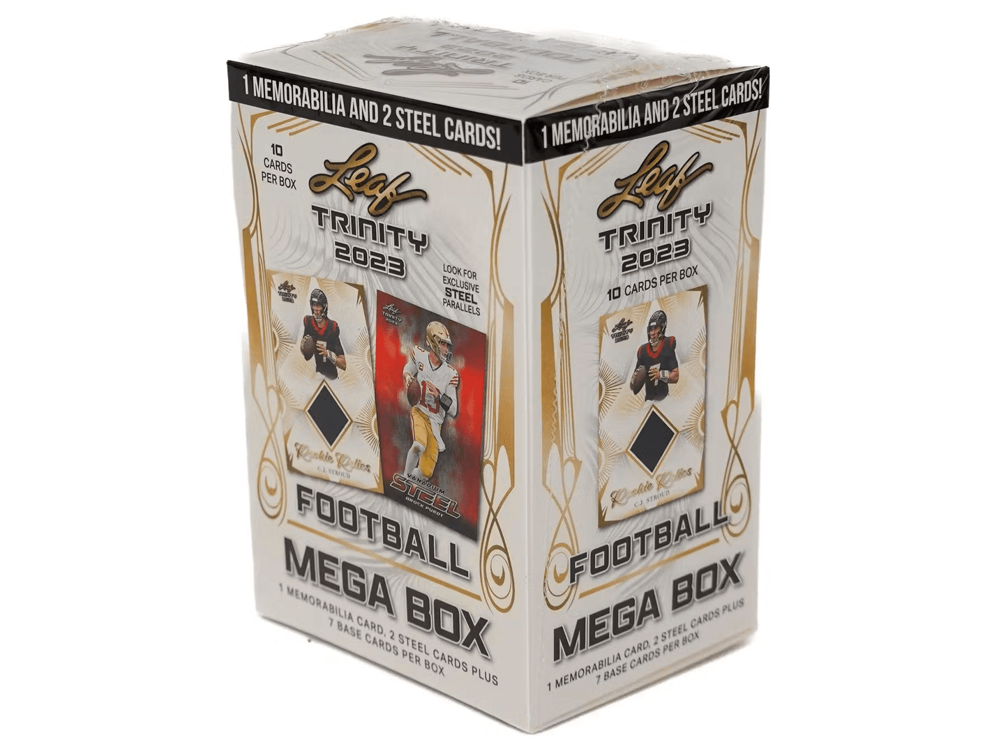 2023 Leaf Trinity Football Mega Box - Columbia Hobby - Sports Card Boxes - Toploaders - Card Savers