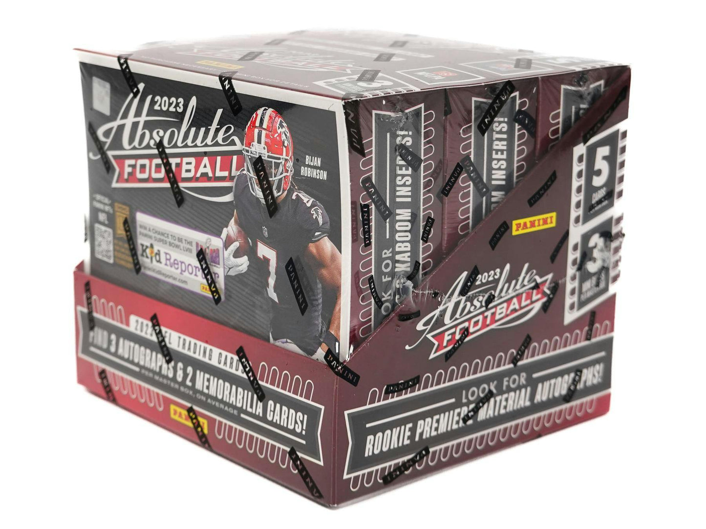 2023 Panini Absolute Football Hobby Box - Columbia Hobby - Sports Card Boxes - Toploaders - Card Savers