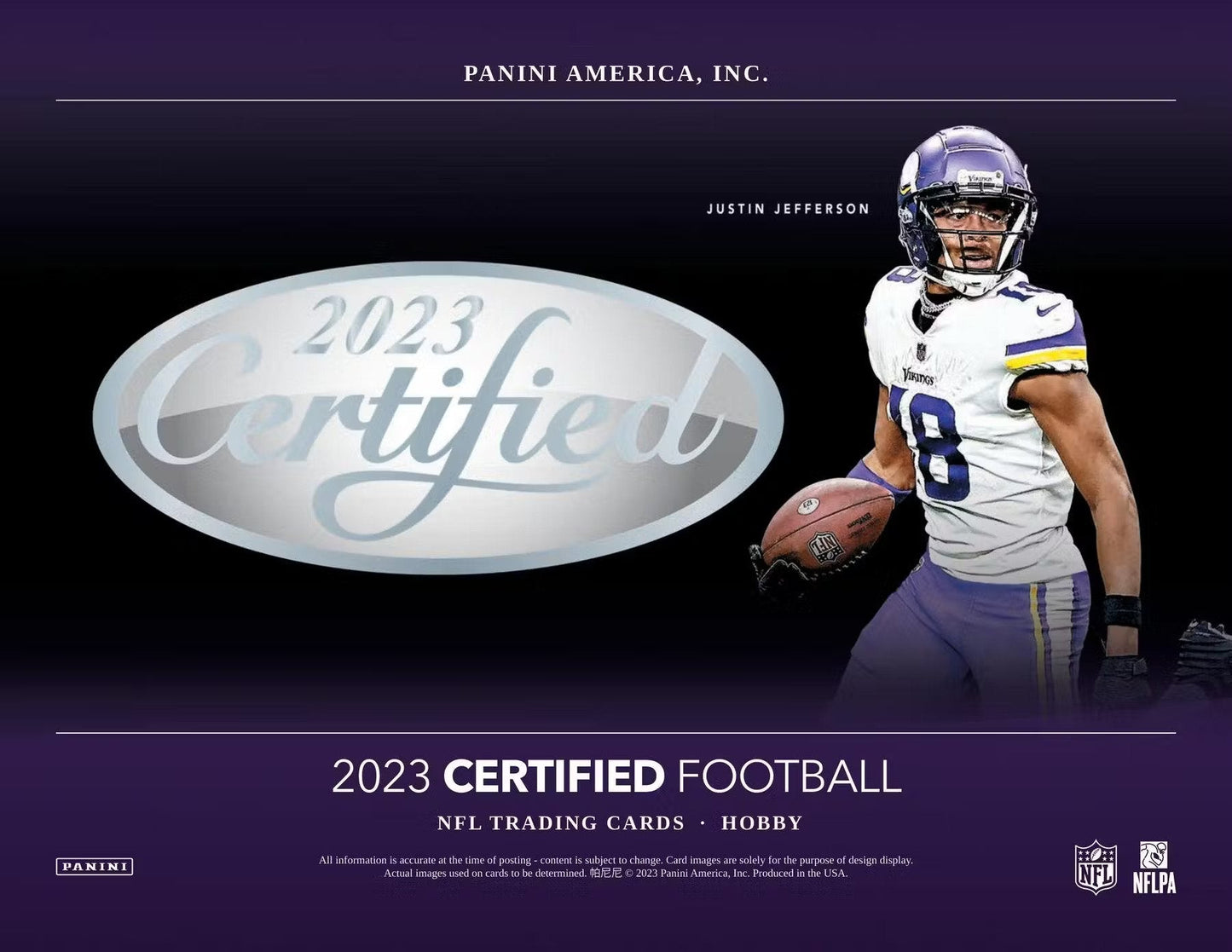 2023 Panini Certified Football Hobby Box - Columbia Hobby - Sports Card Boxes - Toploaders - Card Savers