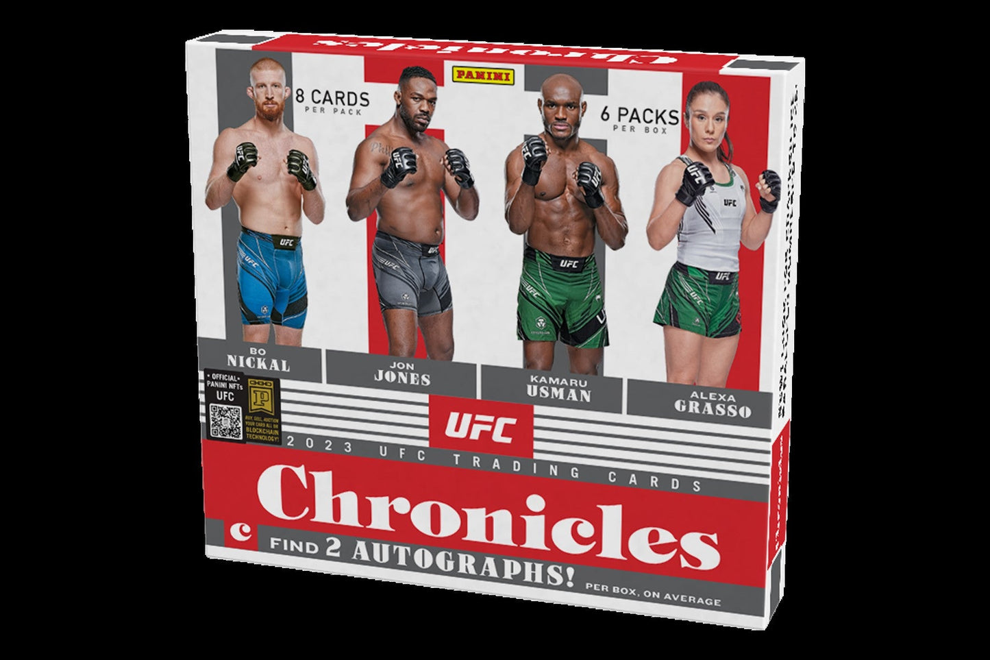 2023 Panini Chronicles UFC Hobby Box - Columbia Hobby - Sports Card Boxes - Toploaders - Card Savers
