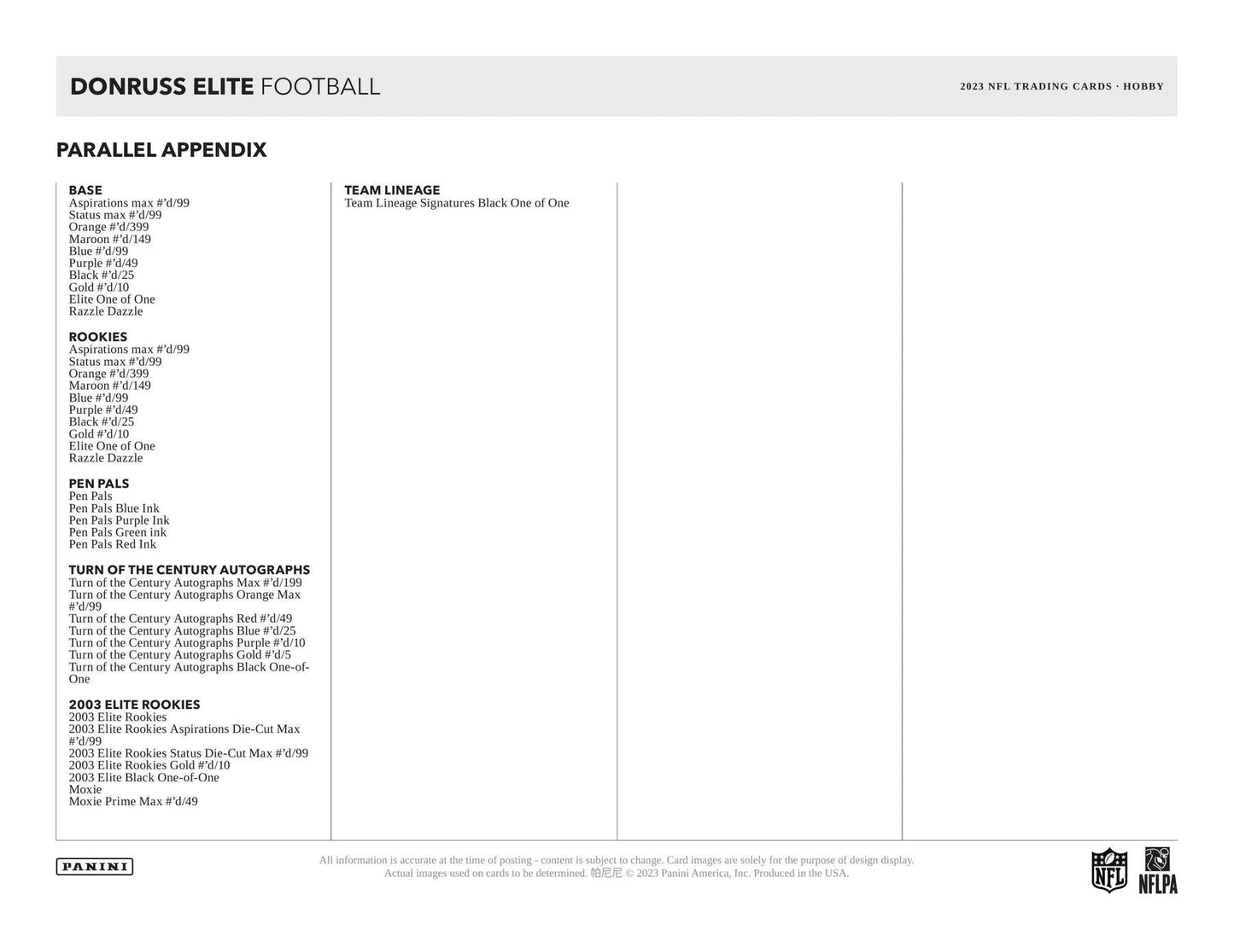 2023 Panini Donruss Elite NFL Football Hobby Box - Columbia Hobby - Sports Card Boxes - Toploaders - Card Savers
