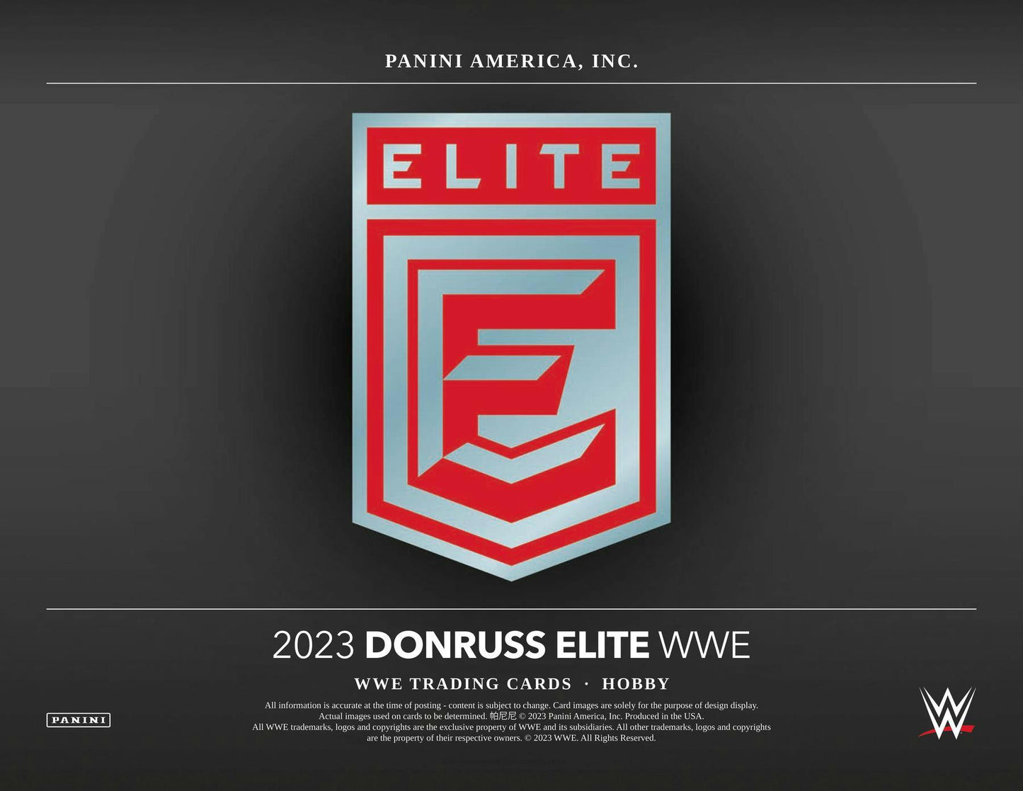 2023 Panini Donruss Elite WWE Wrestling Hobby Box - Columbia Hobby - Sports Card Boxes - Toploaders - Card Savers
