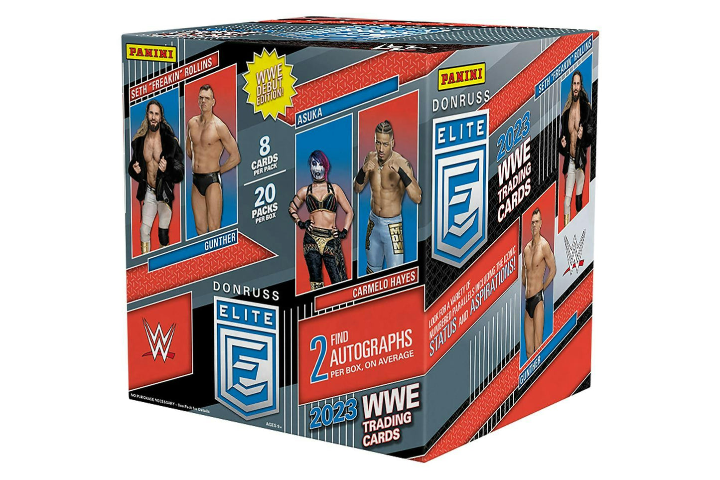 2023 Panini Donruss Elite WWE Wrestling Hobby Box - Columbia Hobby - Sports Card Boxes - Toploaders - Card Savers