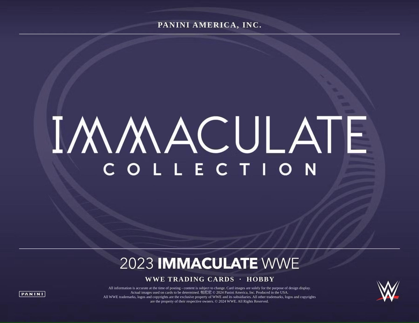 2023 Panini Immaculate WWE Wrestling Hobby Box - Columbia Hobby - Sports Card Boxes - Toploaders - Card Savers