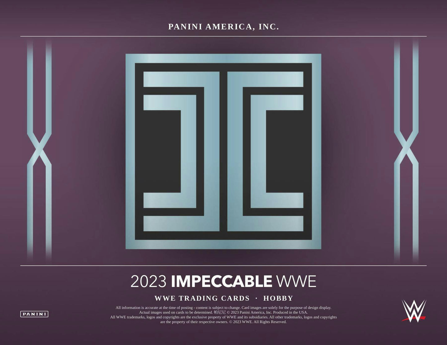 2023 Panini Impeccable WWE Wrestling Hobby Box - Columbia Hobby - Sports Card Boxes - Toploaders - Card Savers