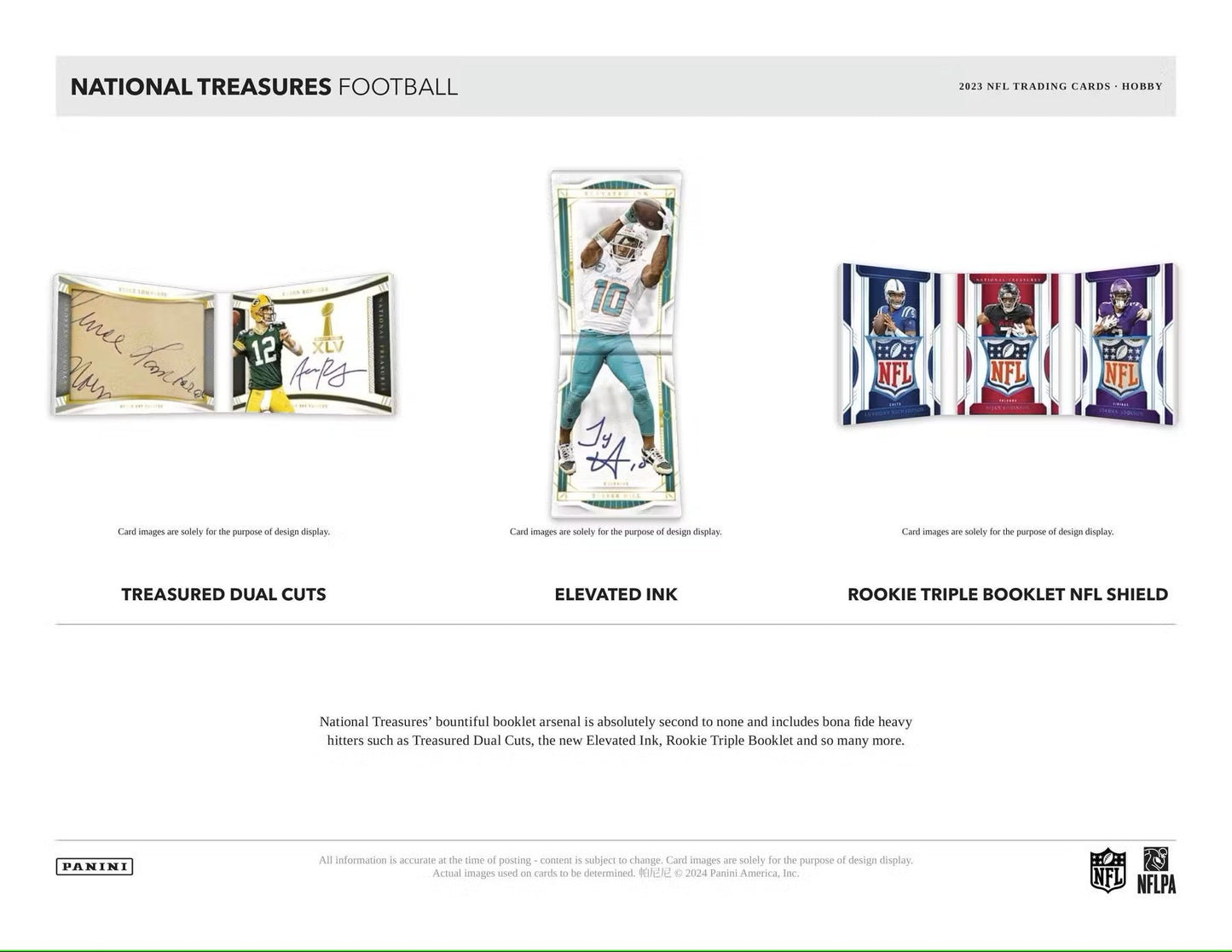 2023 Panini National Treasures Football Hobby Box - Columbia Hobby - Sports Card Boxes - Toploaders - Card Savers