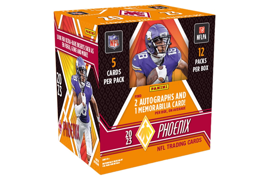2023 Panini Phoenix Football Hobby Box - Columbia Hobby - Sports Card Boxes - Toploaders - Card Savers