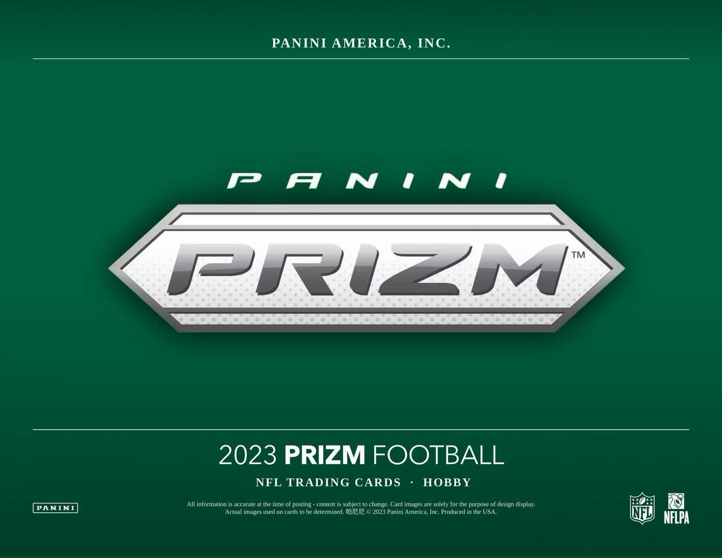 2023 Panini Prizm Football Hobby Box - Columbia Hobby - Sports Card Boxes - Toploaders - Card Savers