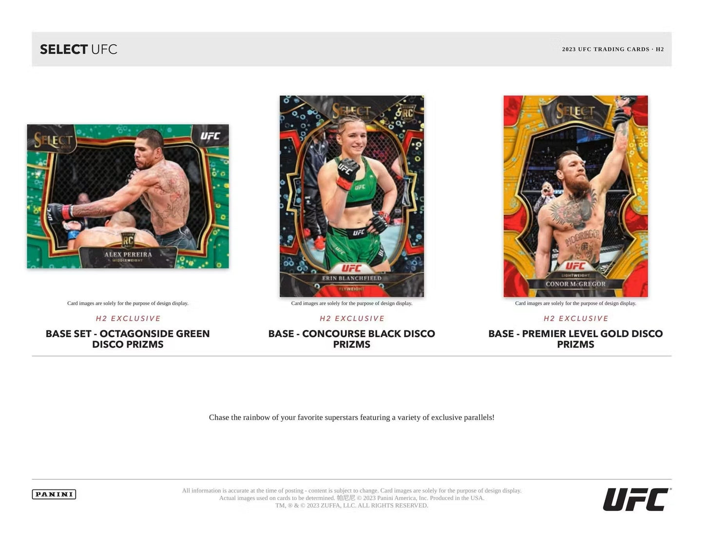 2023 Panini Select UFC H2 Hobby Hybrid Box - Columbia Hobby - Sports Card Boxes - Toploaders - Card Savers