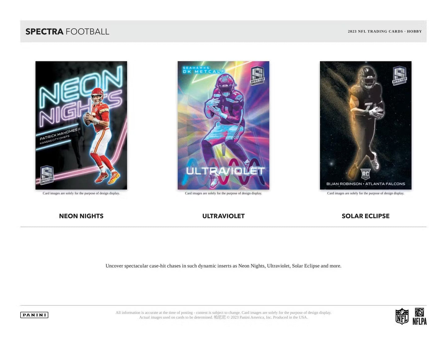 2023 Panini Spectra Football Hobby Box - Columbia Hobby - Sports Card Boxes - Toploaders - Card Savers