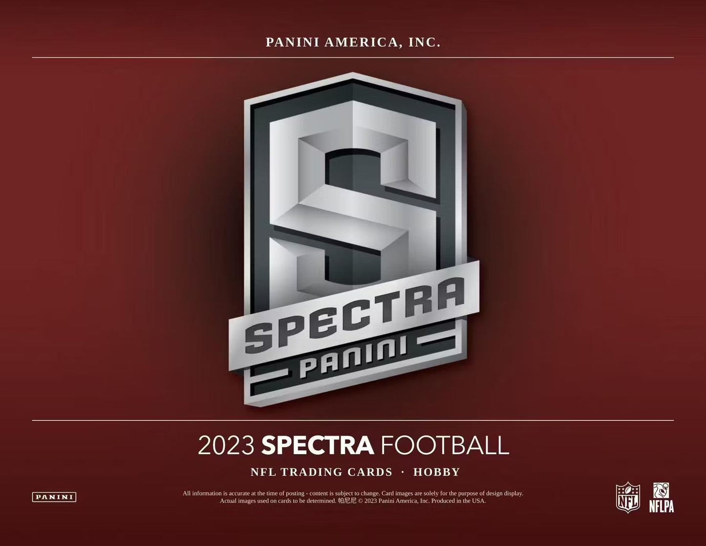 2023 Panini Spectra Football Hobby Box - Columbia Hobby - Sports Card Boxes - Toploaders - Card Savers
