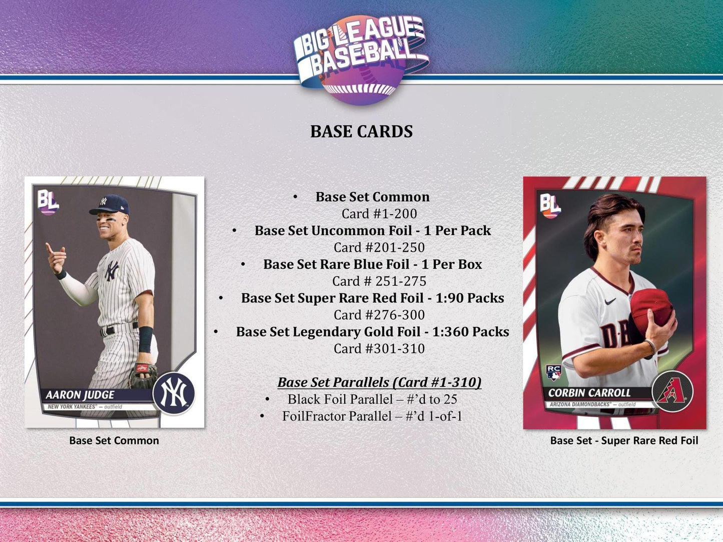 2023 Topps Big League Baseball Hobby Box - Columbia Hobby - Sports Card Boxes - Toploaders - Card Savers