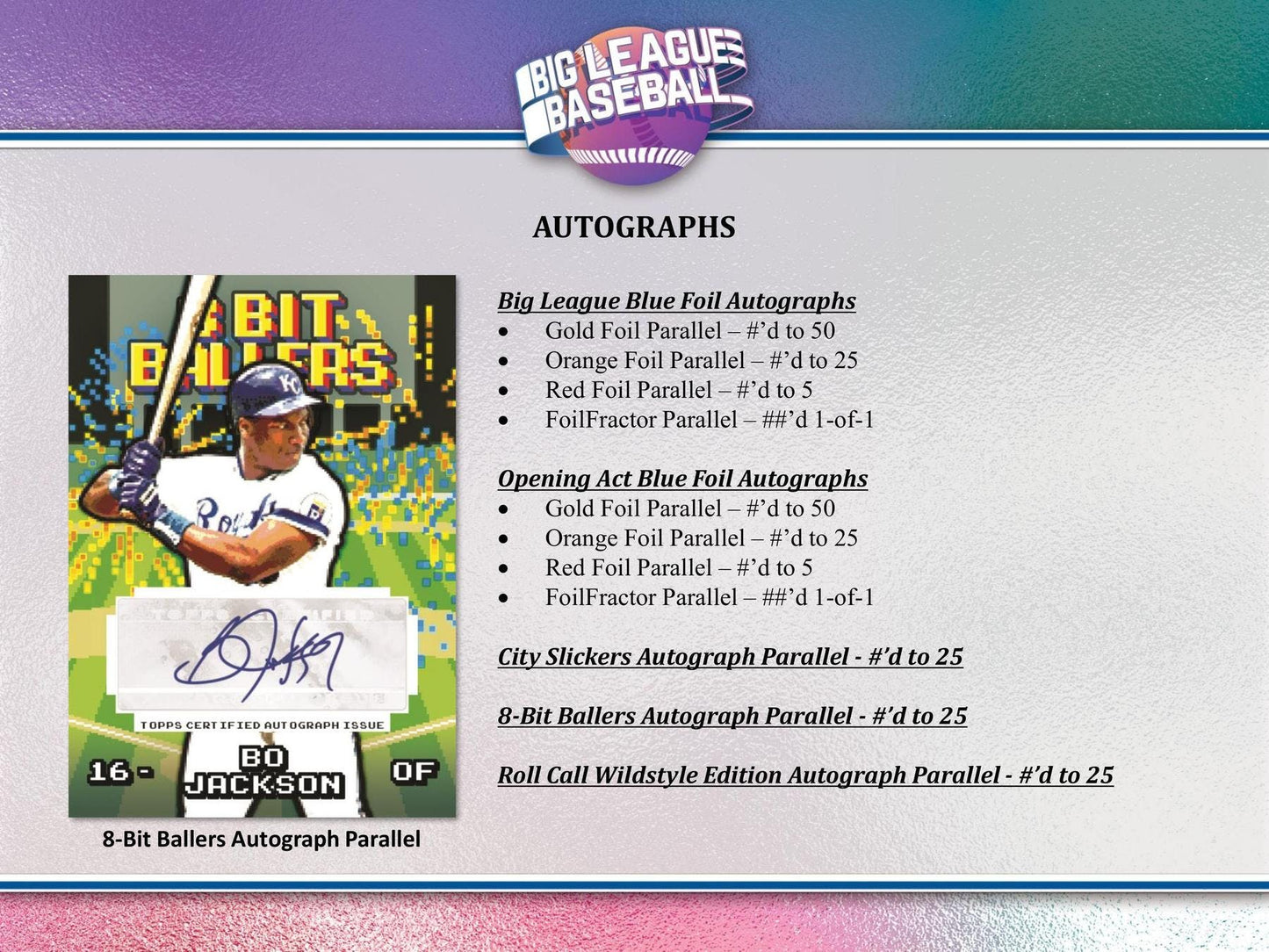 2023 Topps Big League Baseball Hobby Box - Columbia Hobby - Sports Card Boxes - Toploaders - Card Savers