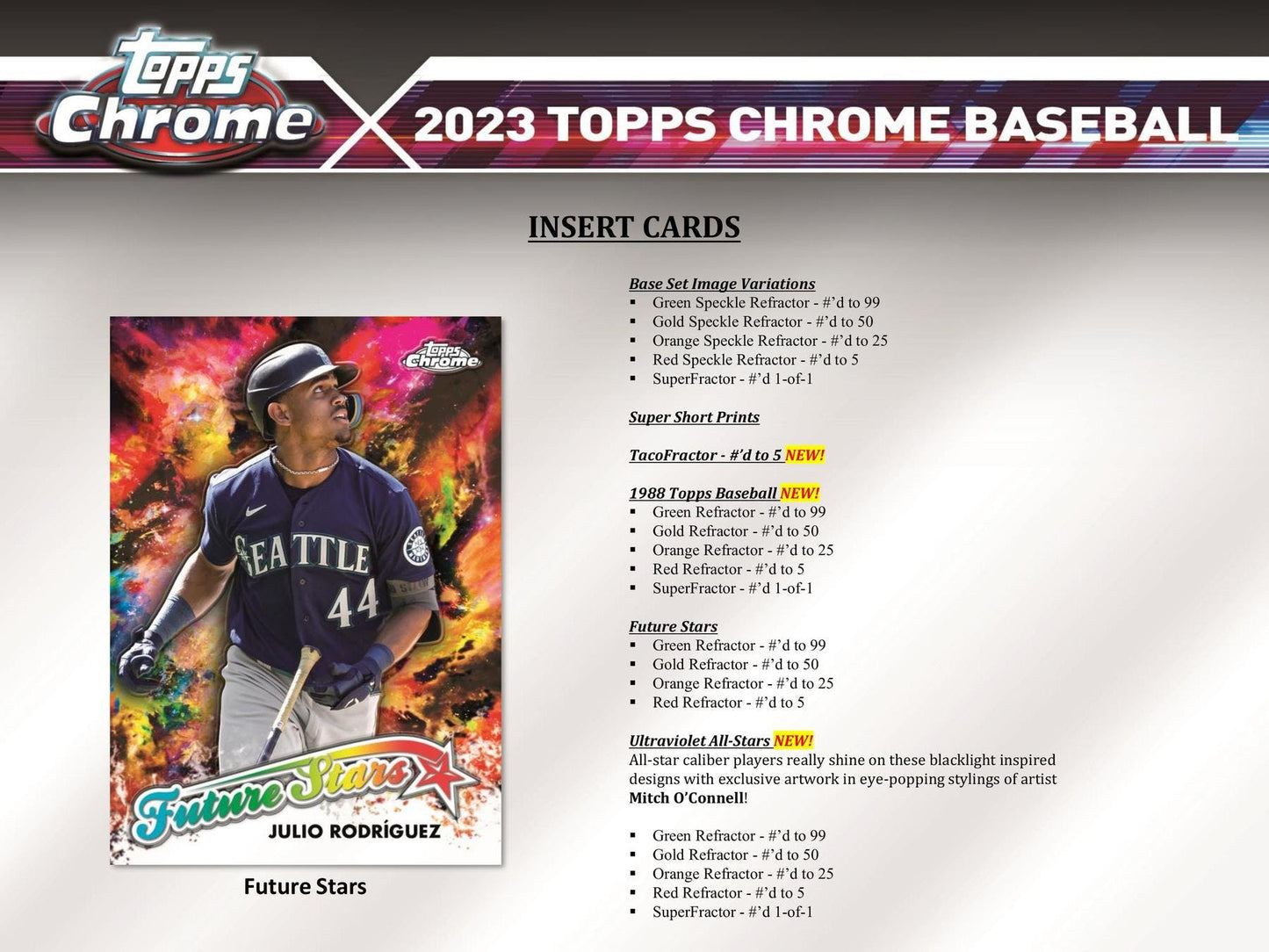 2023 Topps Chrome Baseball 8 - Pack Blaster Box - Columbia Hobby - Sports Card Boxes - Toploaders - Card Savers