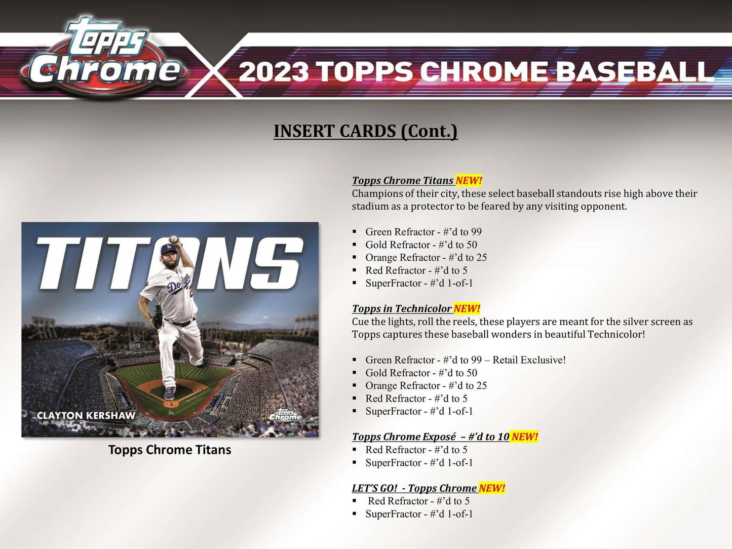 2023 Topps Chrome Baseball 8 - Pack Blaster Box - Columbia Hobby - Sports Card Boxes - Toploaders - Card Savers