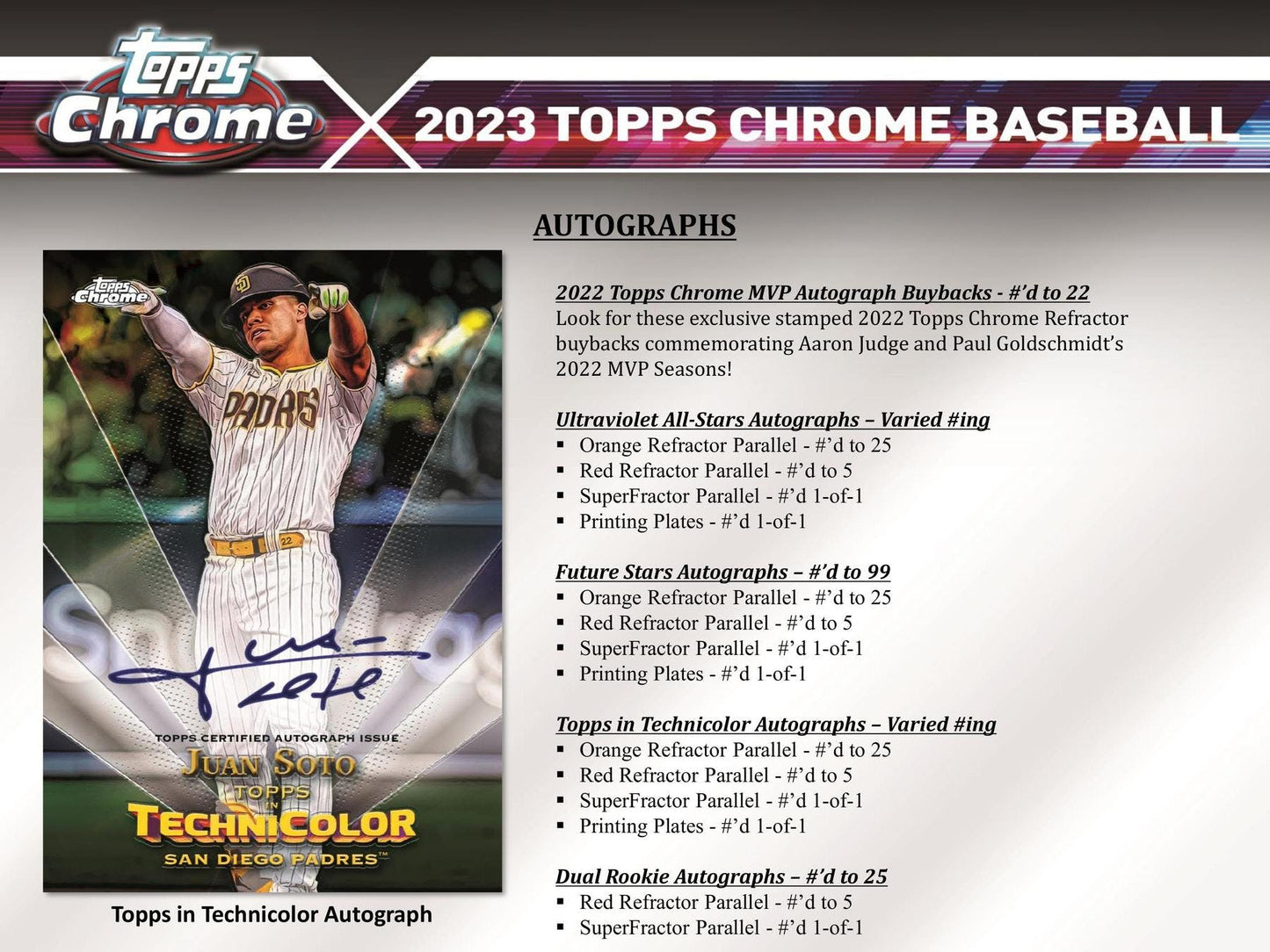 2023 Topps Chrome Baseball Hobby Box - Columbia Hobby - Sports Card Boxes - Toploaders - Card Savers
