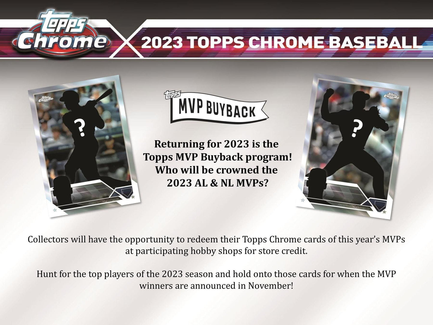 2023 Topps Chrome Baseball Hobby Box - Columbia Hobby - Sports Card Boxes - Toploaders - Card Savers