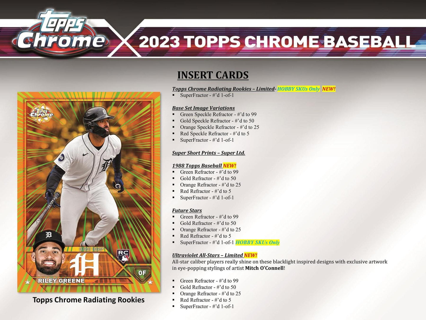 2023 Topps Chrome Baseball Hobby Jumbo Box - Columbia Hobby - Sports Card Boxes - Toploaders - Card Savers
