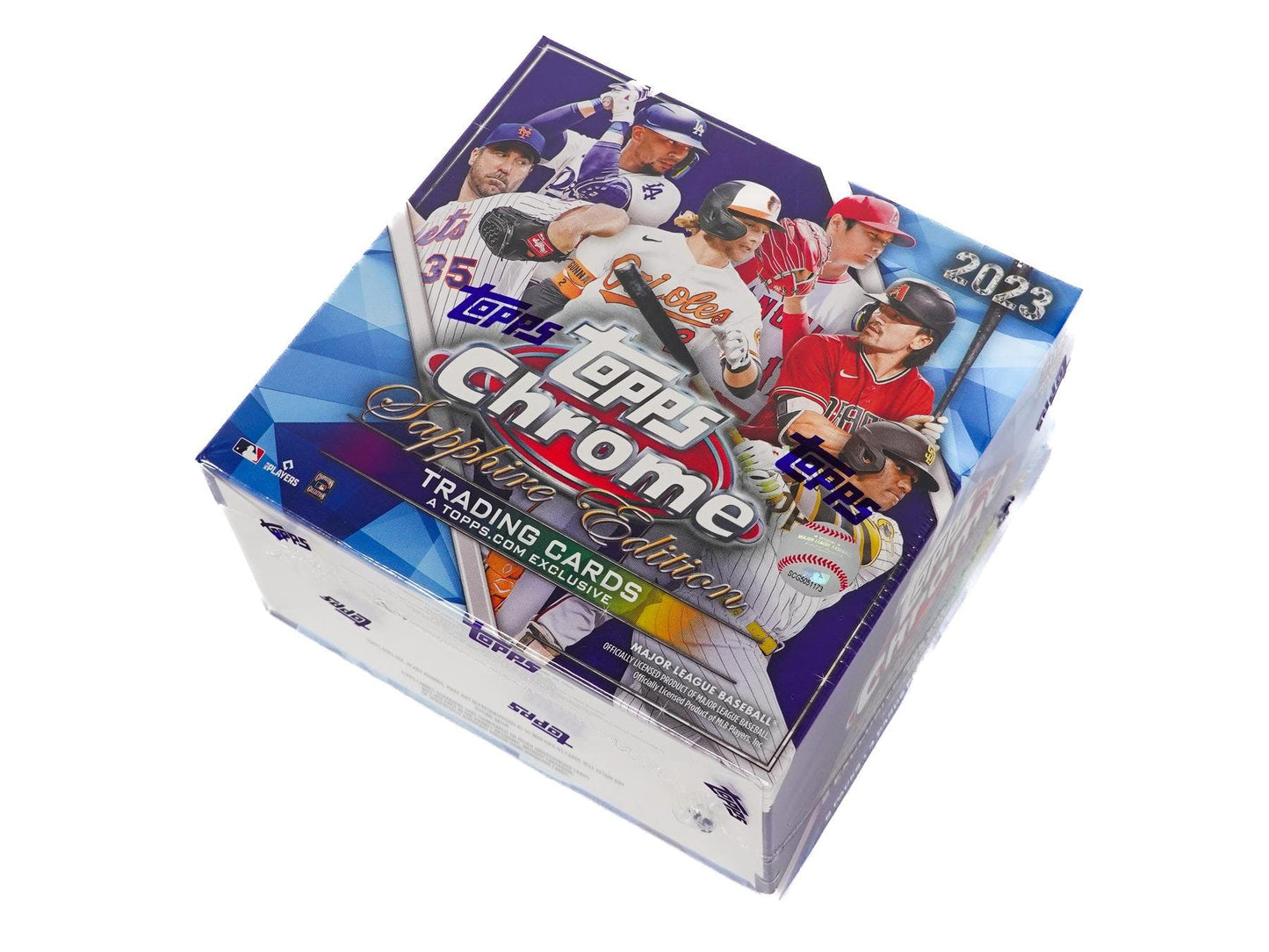 2023 Topps Chrome Sapphire Baseball Hobby Box - Columbia Hobby - Sports Card Boxes - Toploaders - Card Savers
