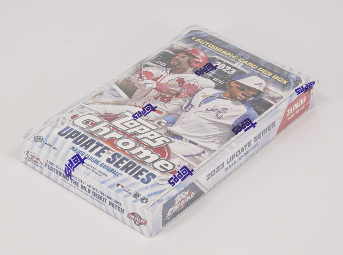 2023 Topps Chrome Update Series Baseball Hobby Box - Columbia Hobby - Sports Card Boxes - Toploaders - Card Savers