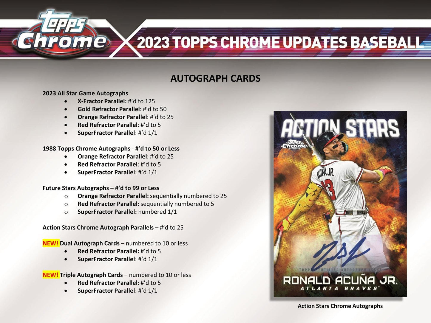 2023 Topps Chrome Update Series Baseball Hobby Box - Columbia Hobby - Sports Card Boxes - Toploaders - Card Savers