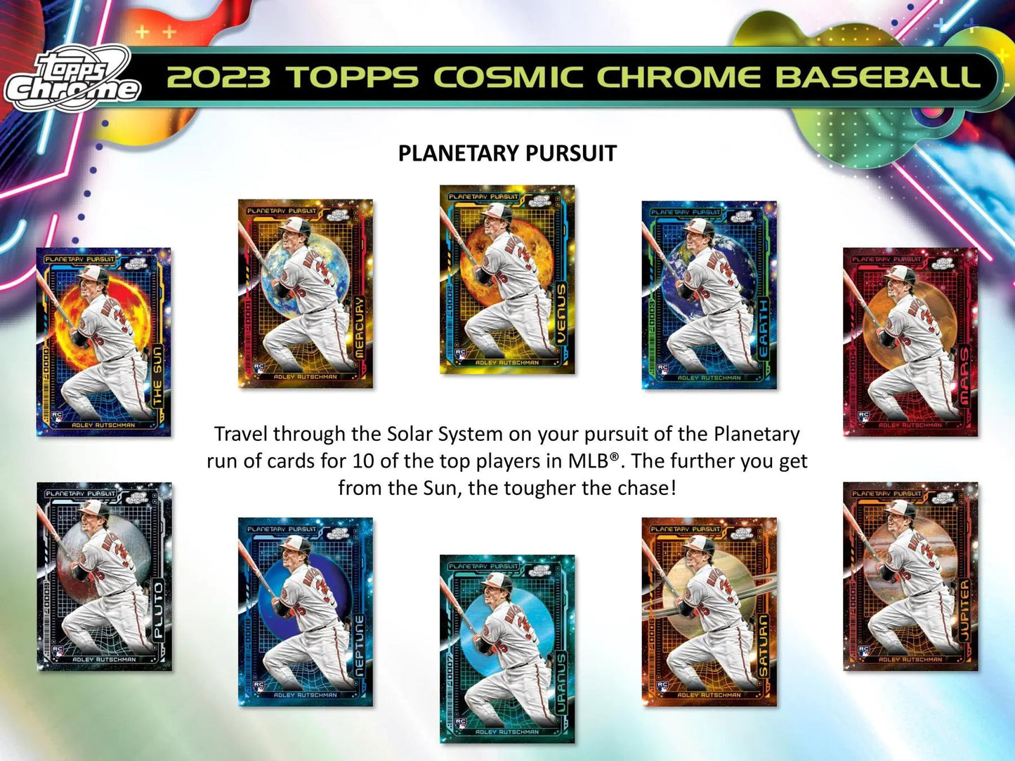 2023 Topps Cosmic Chrome Baseball Hobby Box - Columbia Hobby - Sports Card Boxes - Toploaders - Card Savers
