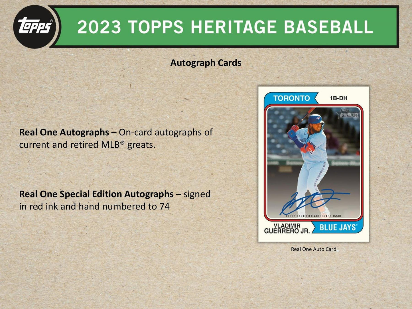 2023 Topps Heritage Baseball Blaster Box - Columbia Hobby - Sports Card Boxes - Toploaders - Card Savers