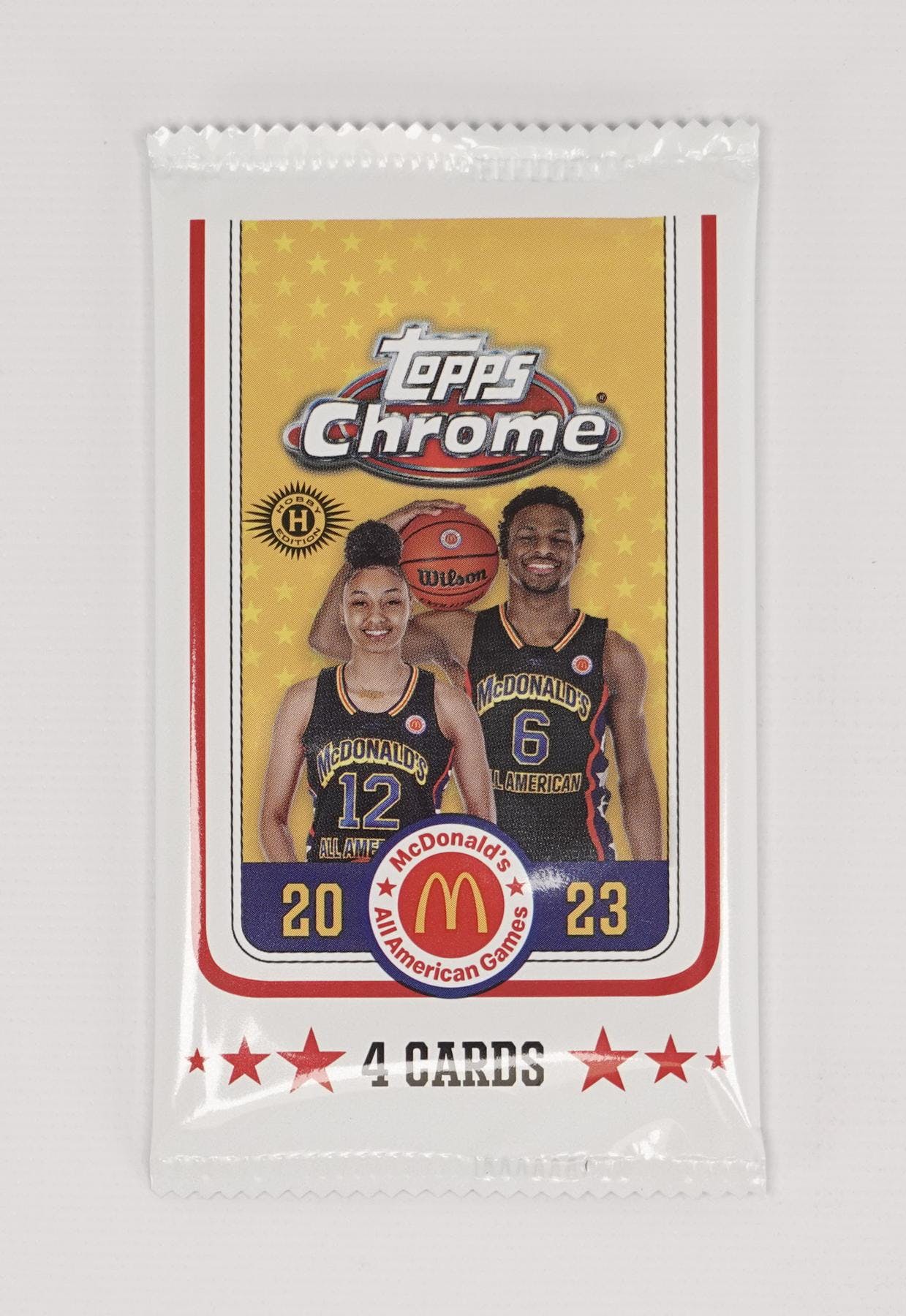 2023 Topps McDonald's All American Chrome Basketball Hobby Box - Columbia Hobby - Sports Card Boxes - Toploaders - Card Savers