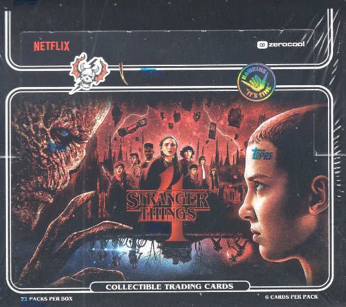 2023 Topps Stranger Things Season 4 Hobby Box - Columbia Hobby - Sports Card Boxes - Toploaders - Card Savers