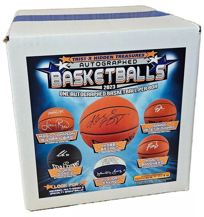 2023 Tristar Hidden Treasures Autographed Basketball Box - Columbia Hobby - Sports Card Boxes - Toploaders - Card Savers