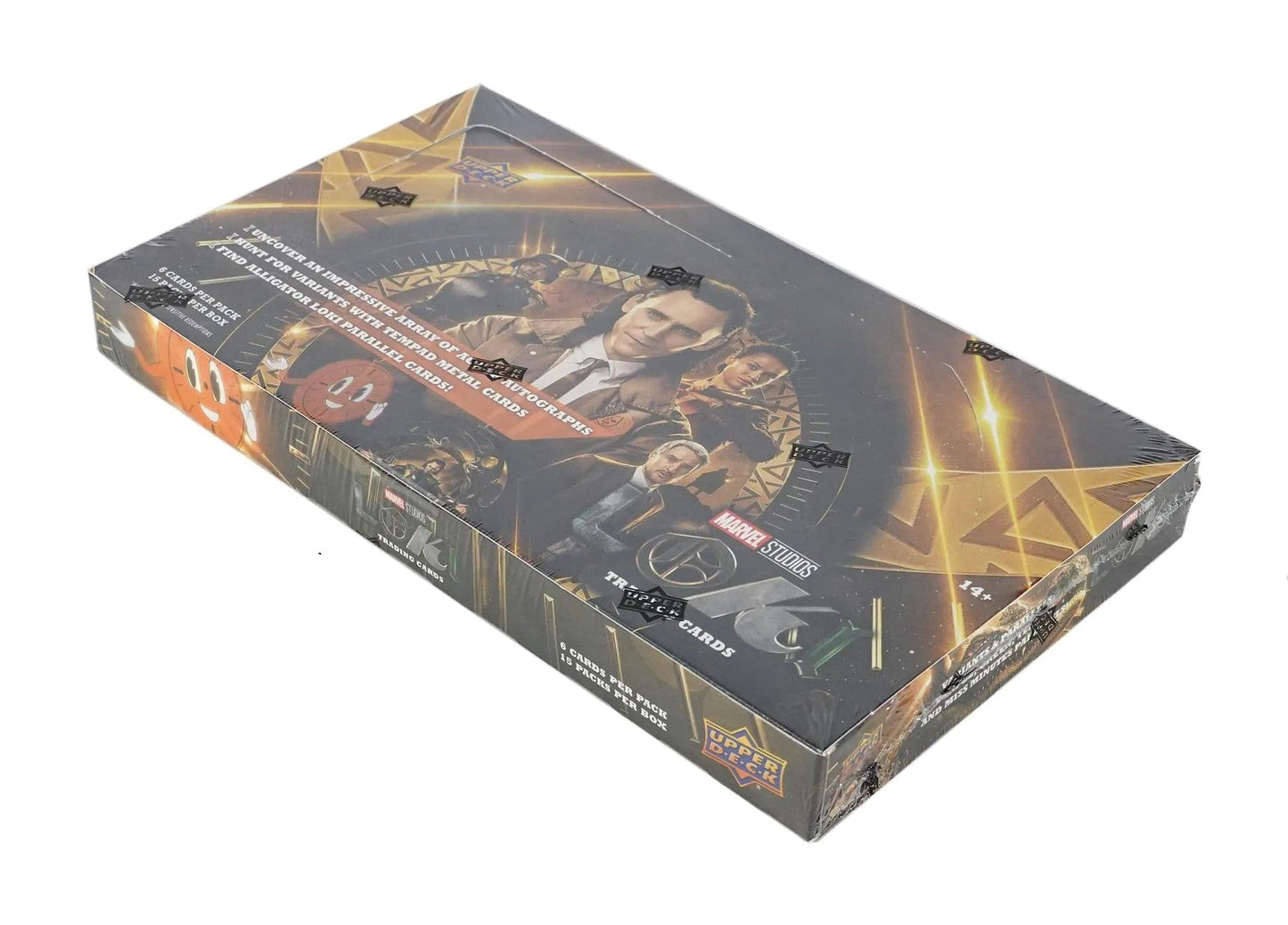 2023 Upper Deck Marvel Studios Loki Hobby Box - Columbia Hobby - Sports Card Boxes - Toploaders - Card Savers