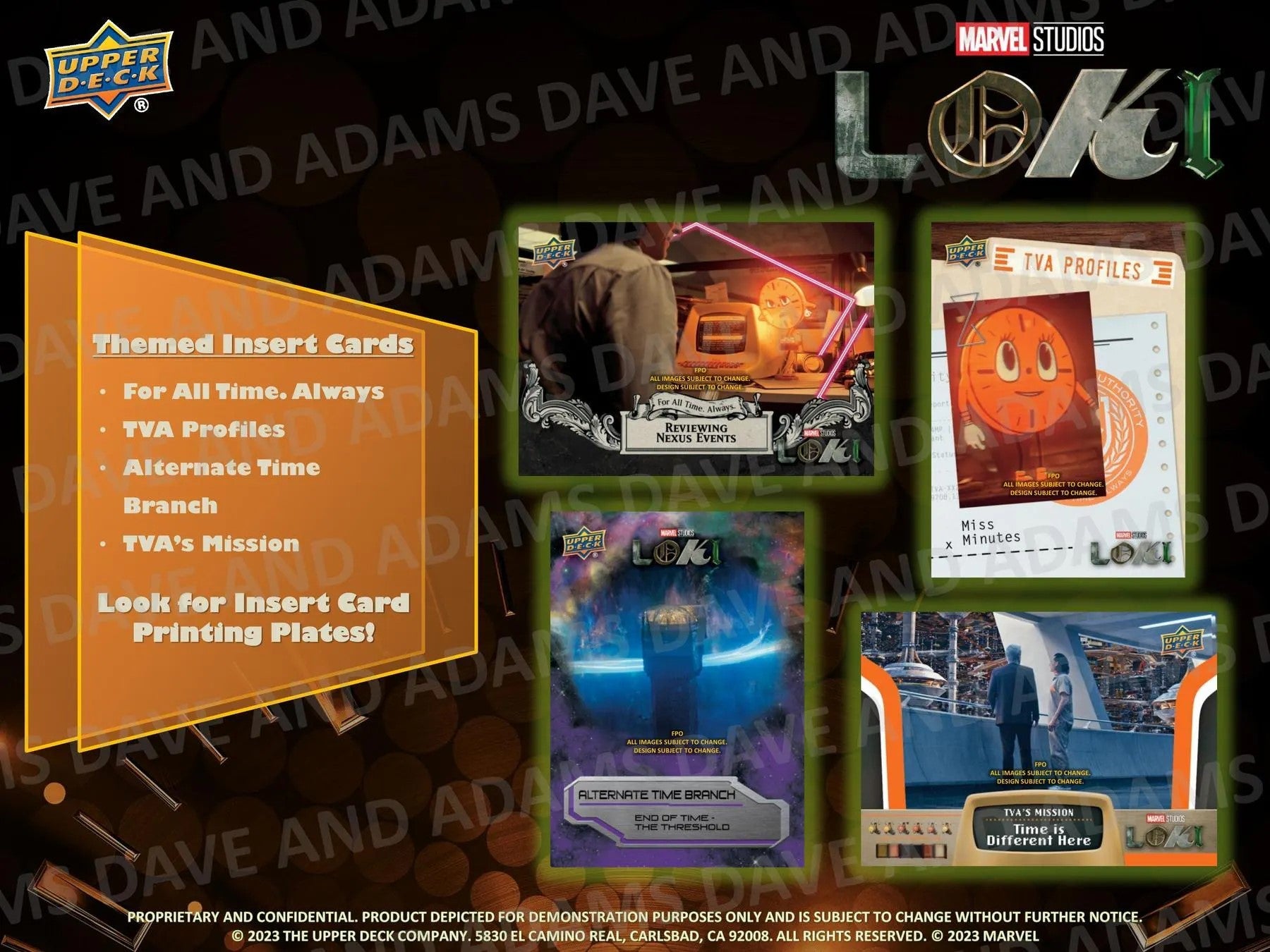 2023 Upper Deck Marvel Studios Loki Hobby Box - Columbia Hobby - Sports Card Boxes - Toploaders - Card Savers