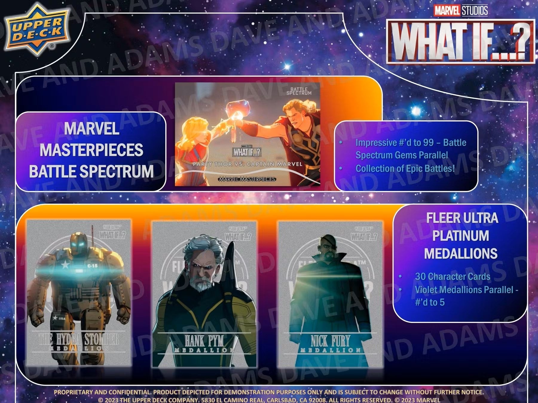 2023 Upper Deck Marvel Studios What If...? Hobby Box - Columbia Hobby - Sports Card Boxes - Toploaders - Card Savers