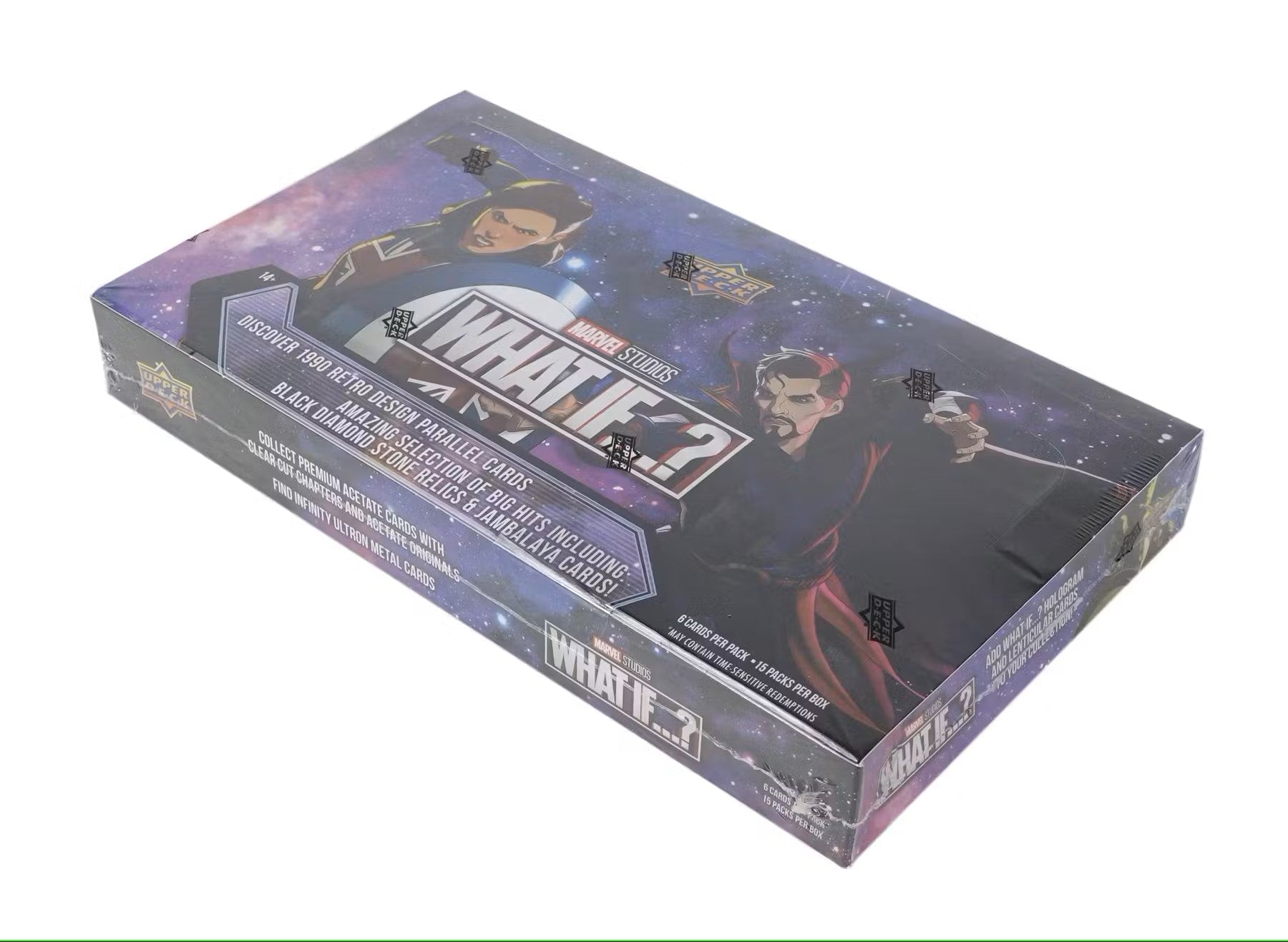 2023 Upper Deck Marvel Studios What If...? Hobby Box - Columbia Hobby - Sports Card Boxes - Toploaders - Card Savers