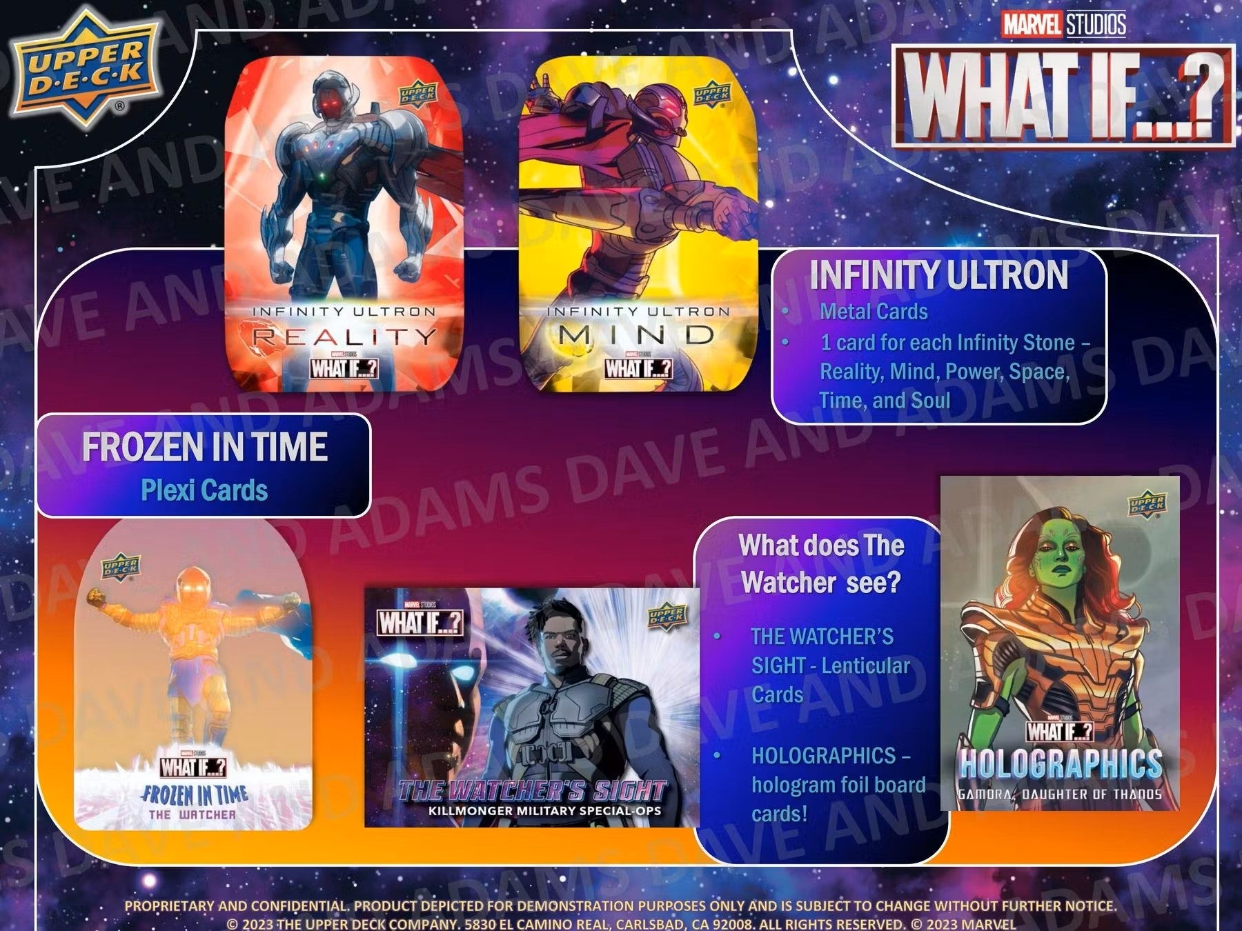 2023 Upper Deck Marvel Studios What If...? Hobby Box - Columbia Hobby - Sports Card Boxes - Toploaders - Card Savers