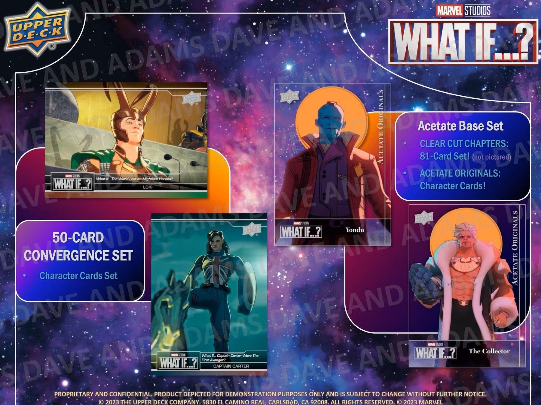 2023 Upper Deck Marvel Studios What If...? Hobby Box - Columbia Hobby - Sports Card Boxes - Toploaders - Card Savers