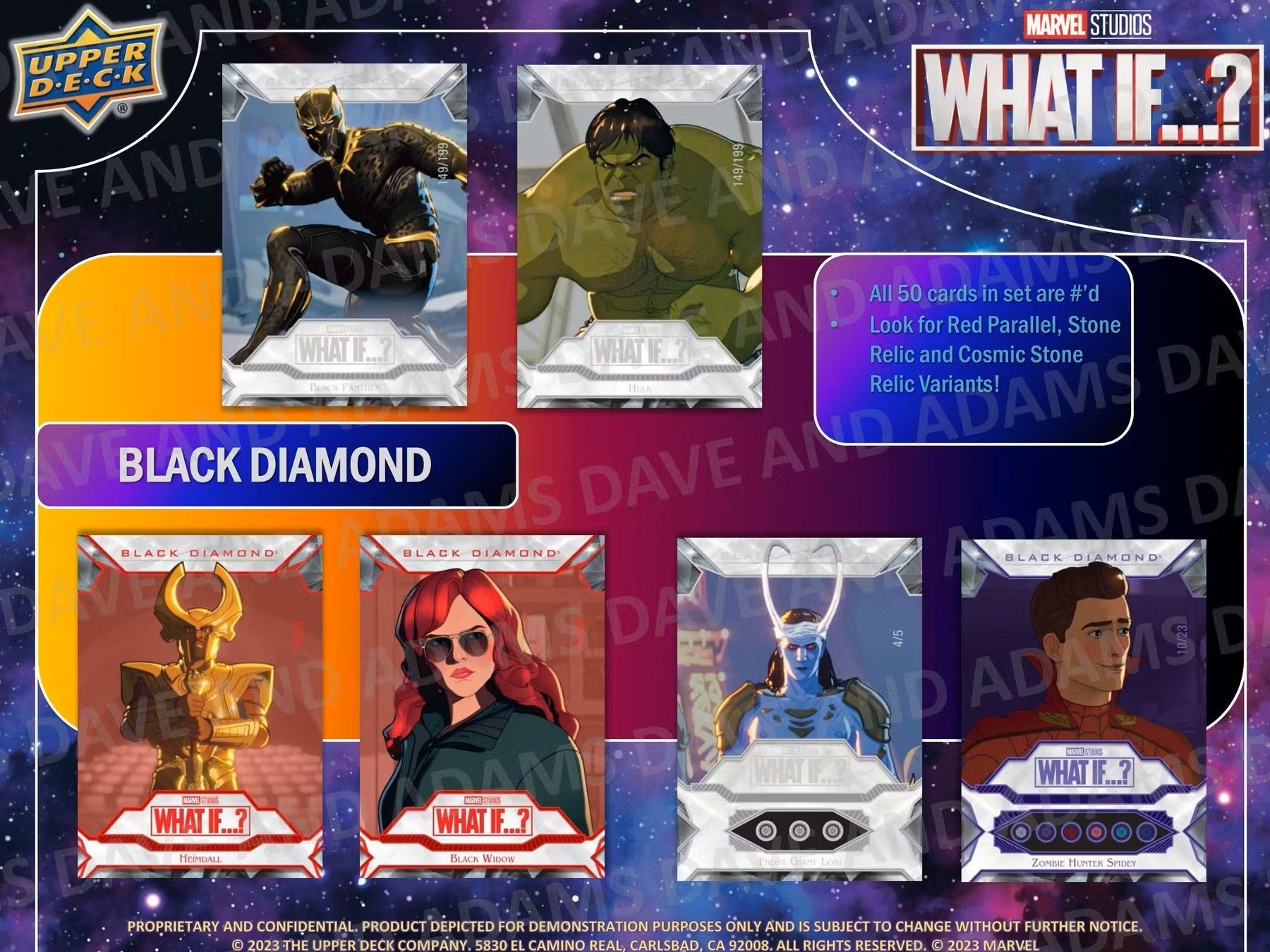 2023 Upper Deck Marvel Studios What If...? Hobby Box - Columbia Hobby - Sports Card Boxes - Toploaders - Card Savers