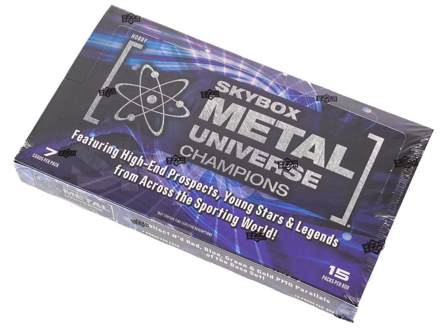2023 Upper Deck Skybox Metal Universe Champions Hobby Box - Columbia Hobby - Sports Card Boxes - Toploaders - Card Savers