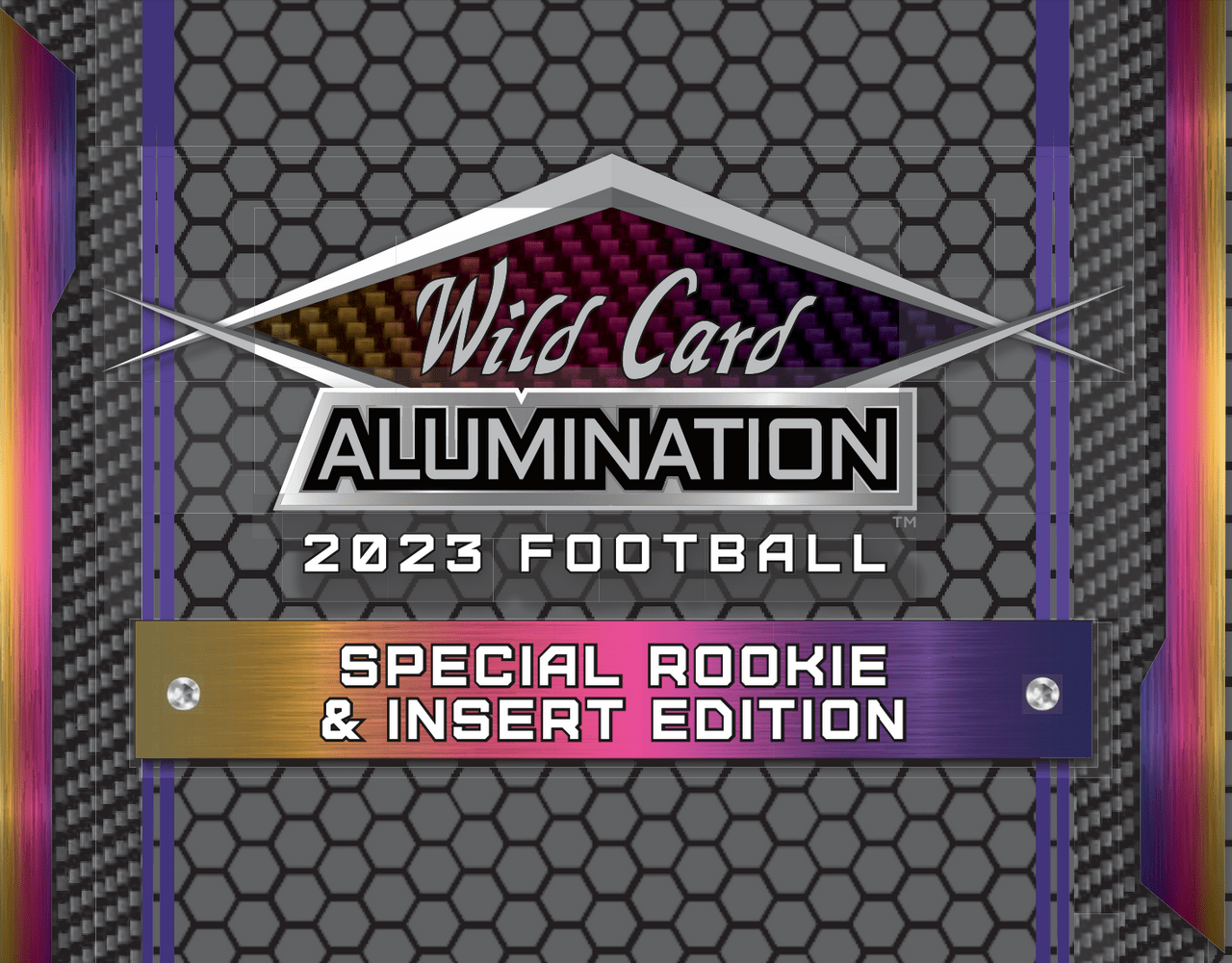 2023 Wild Card Alumination Special Rookie & Insert Edition Football Hobby Box - Columbia Hobby - Sports Card Boxes - Toploaders - Card Savers