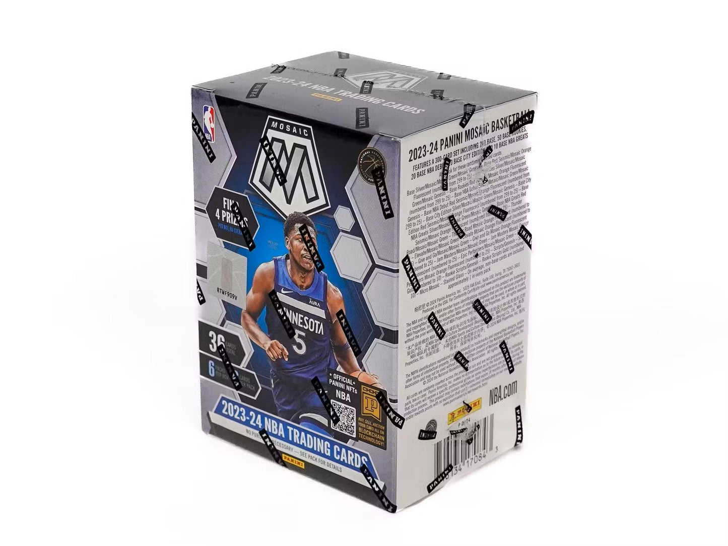 2023/24 Panini Mosaic Basketball 6 - Pack Blaster Box - Columbia Hobby - Sports Card Boxes - Toploaders - Card Savers