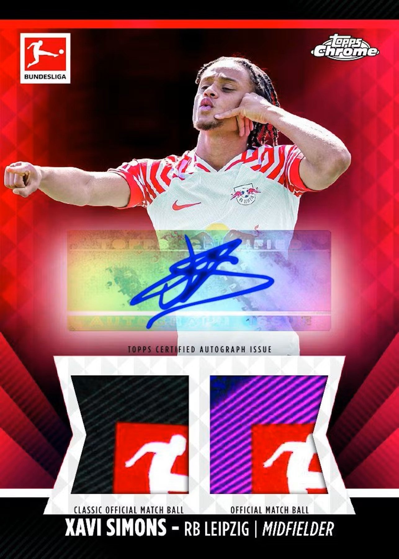 2023/24 Topps Chrome Bundesliga Soccer Hobby Box - Columbia Hobby - Sports Card Boxes - Toploaders - Card Savers