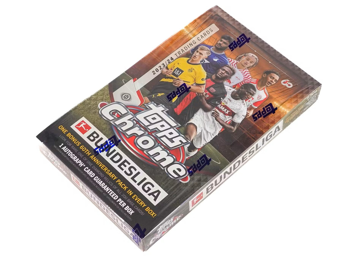 2023/24 Topps Chrome Bundesliga Soccer Hobby Box - Columbia Hobby - Sports Card Boxes - Toploaders - Card Savers