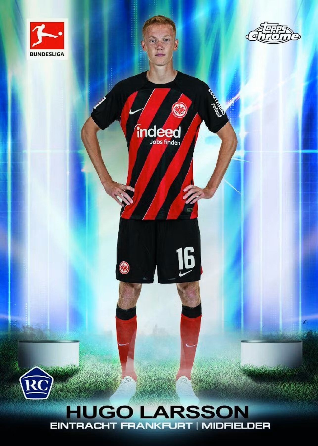 2023/24 Topps Chrome Bundesliga Soccer Hobby Box - Columbia Hobby - Sports Card Boxes - Toploaders - Card Savers