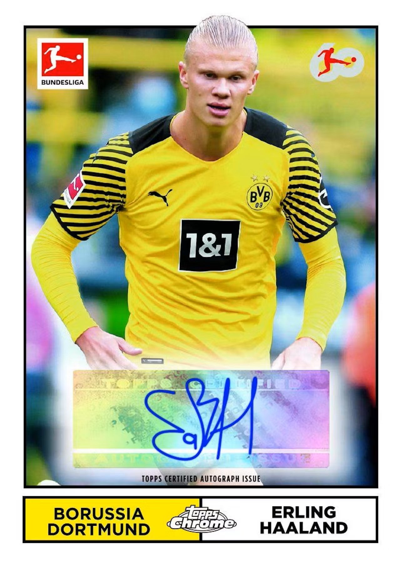 2023/24 Topps Chrome Bundesliga Soccer Hobby Box - Columbia Hobby - Sports Card Boxes - Toploaders - Card Savers