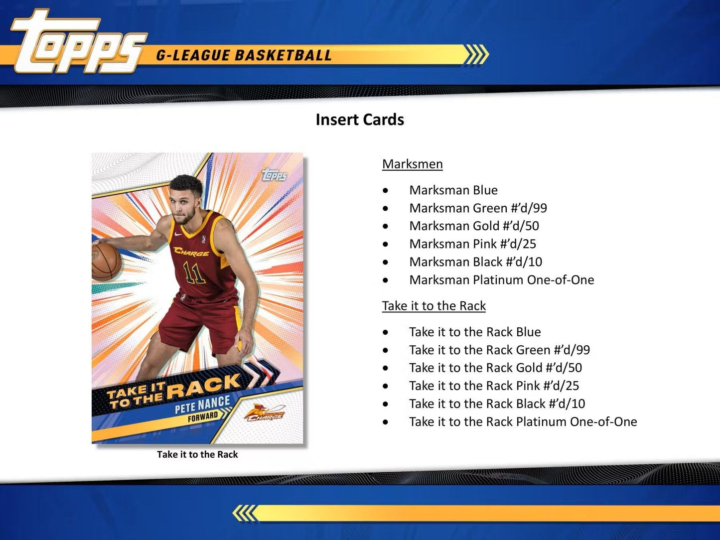 2023/24 Topps G - League Basketball Hobby Box - Columbia Hobby - Sports Card Boxes - Toploaders - Card Savers
