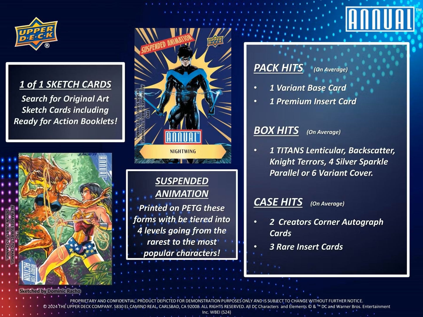 2023/24 Upper Deck DC Annual Hobby Box | Columbia Sports Cards - Columbia Hobby - Sports Card Boxes - Toploaders - Card Savers