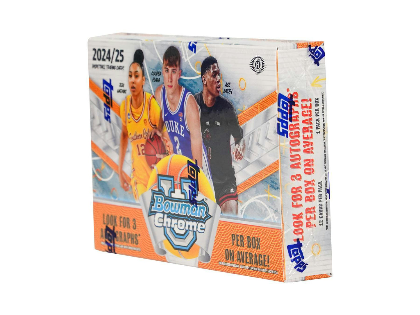 2024 - 25 Bowman University Chrome Basketball Breaker Delight Box - Columbia Hobby - Sports Card Boxes - Toploaders - Card Savers