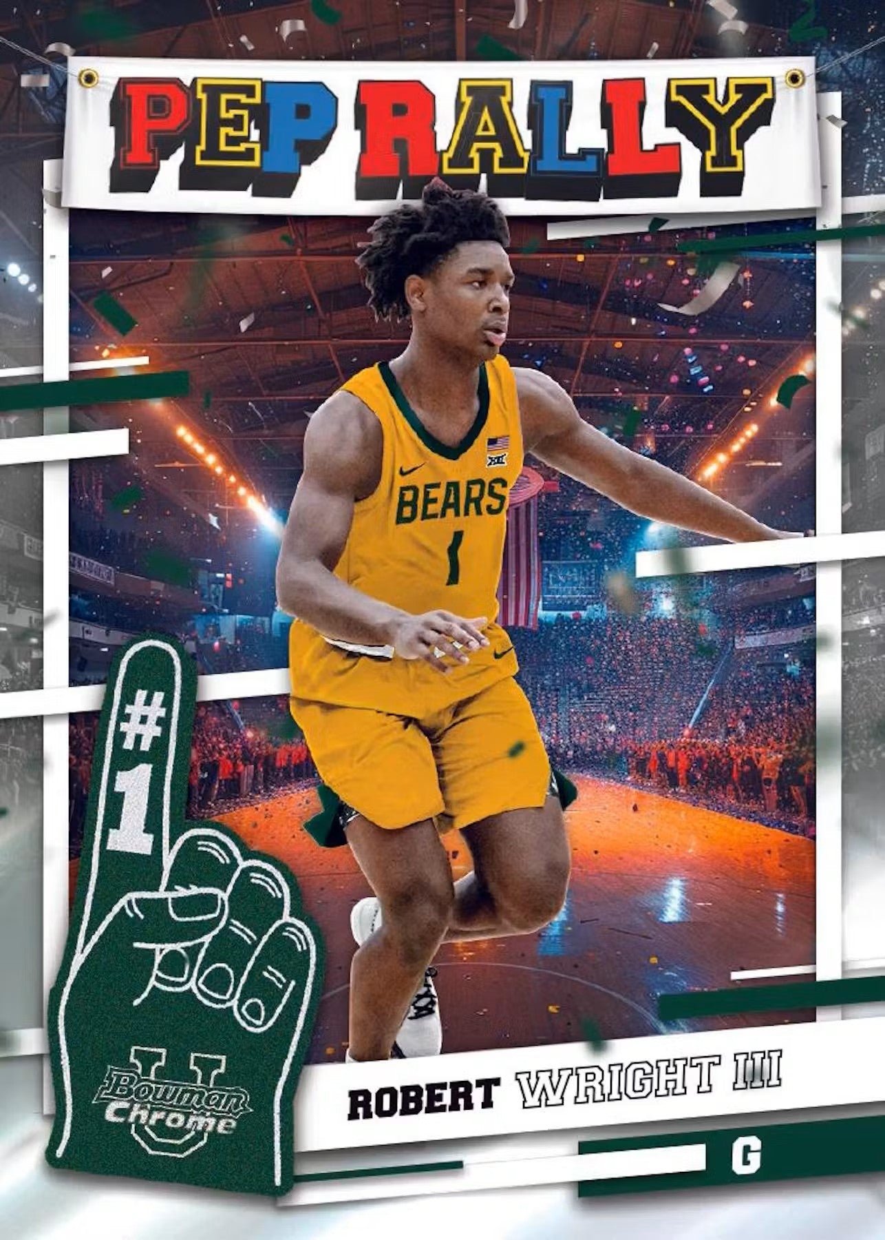 2024 - 25 Bowman University Chrome Basketball Mega Box - Columbia Hobby - Sports Card Boxes - Toploaders - Card Savers